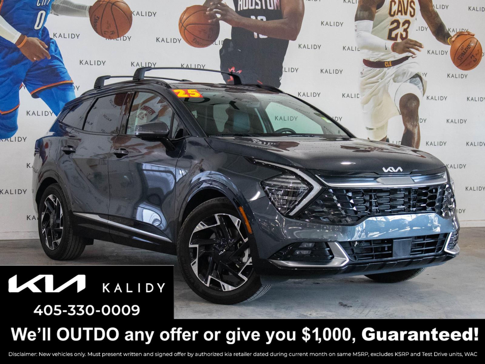 Gravity Gray 2025 Kia Sportage SX Prestige FWD SUV / Crossover Front-Wheel Drive Automatic