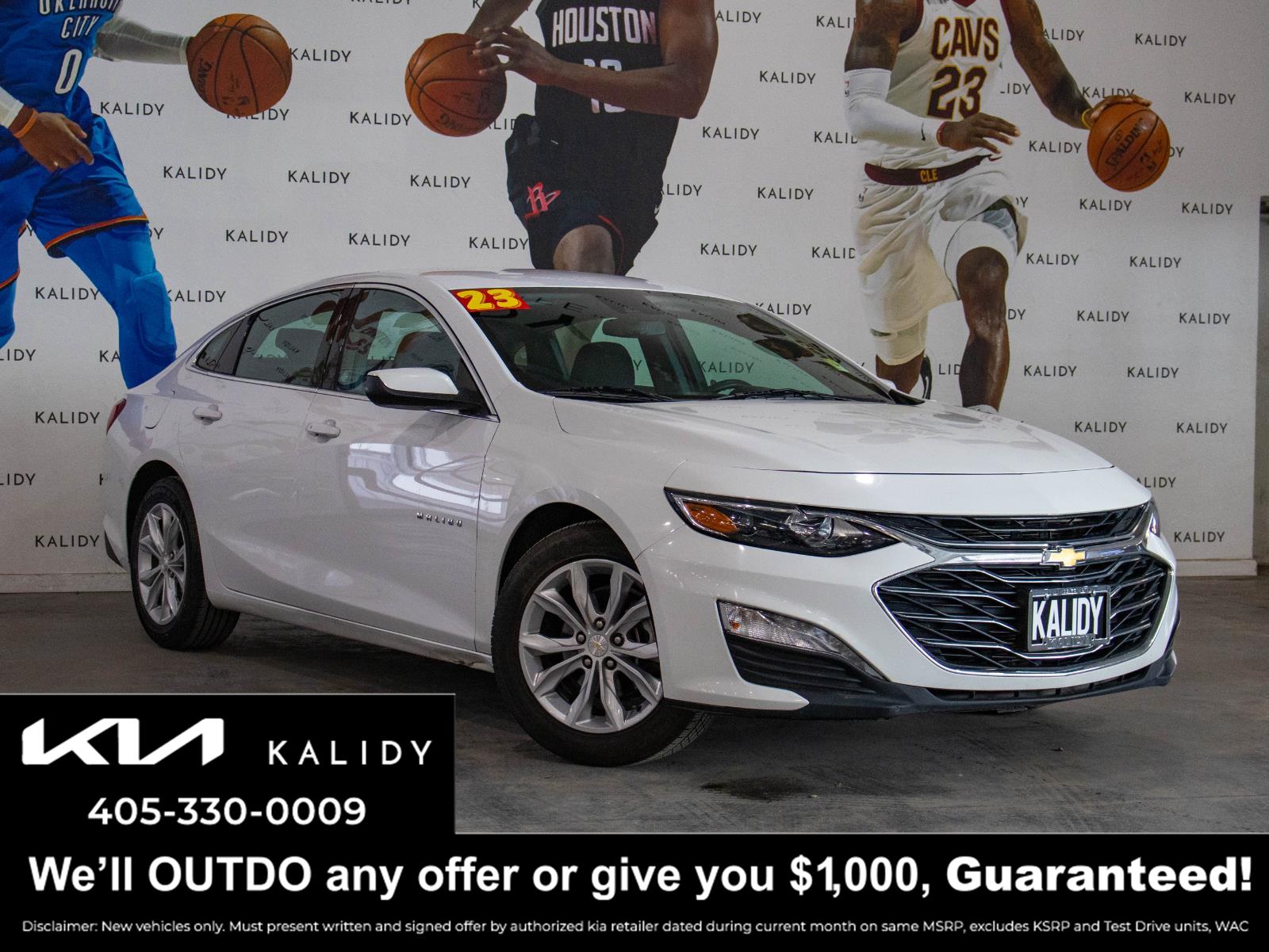 Summit White 2023 Chevrolet Malibu LT with 1LT FWD Sedan Front-Wheel Drive Continuously Variable Transmission