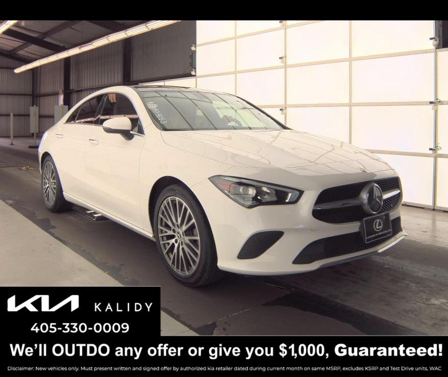 Polar White 2021 Mercedes-Benz CLA 250 4MATIC Coupe All-Wheel Drive Automatic