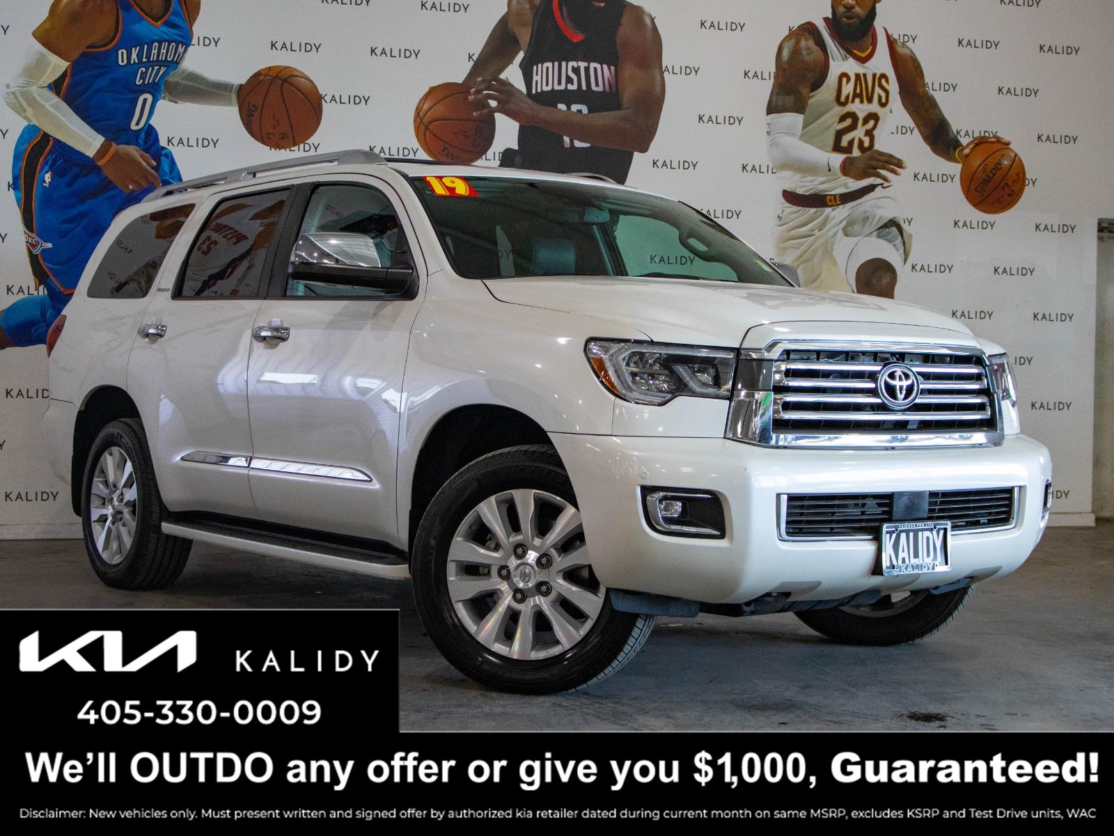 2019 Toyota Sequoia Platinum 4WD