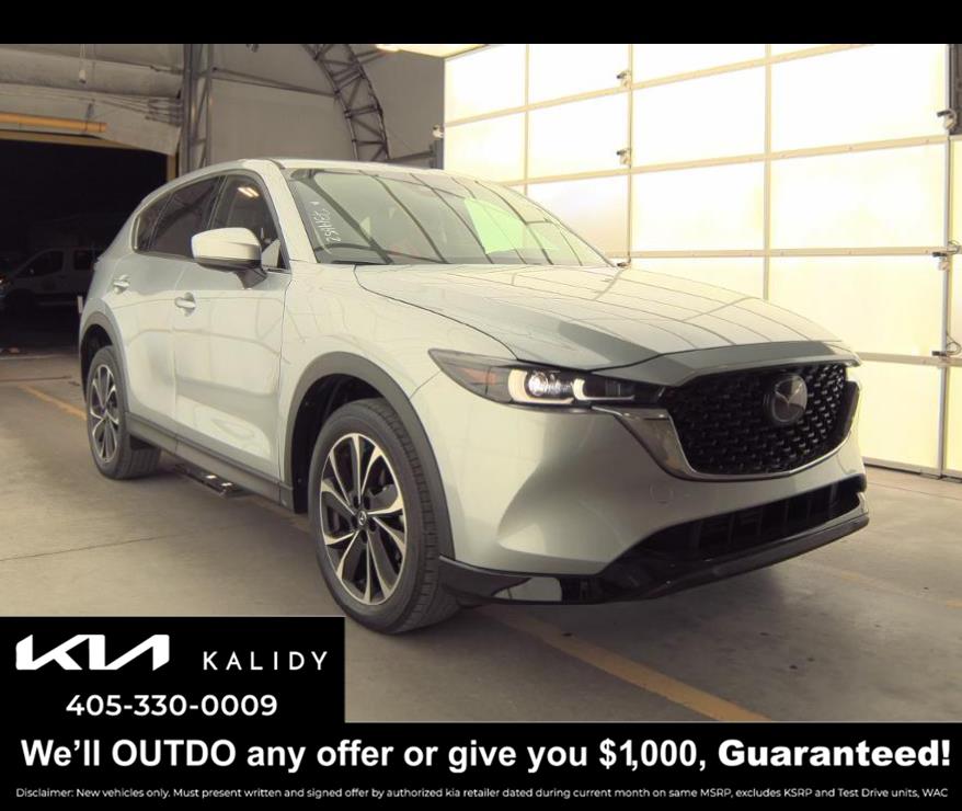 Sonic Silver Metallic 2023 Mazda CX-5 2.5 S Premium AWD SUV / Crossover All-Wheel Drive Automatic