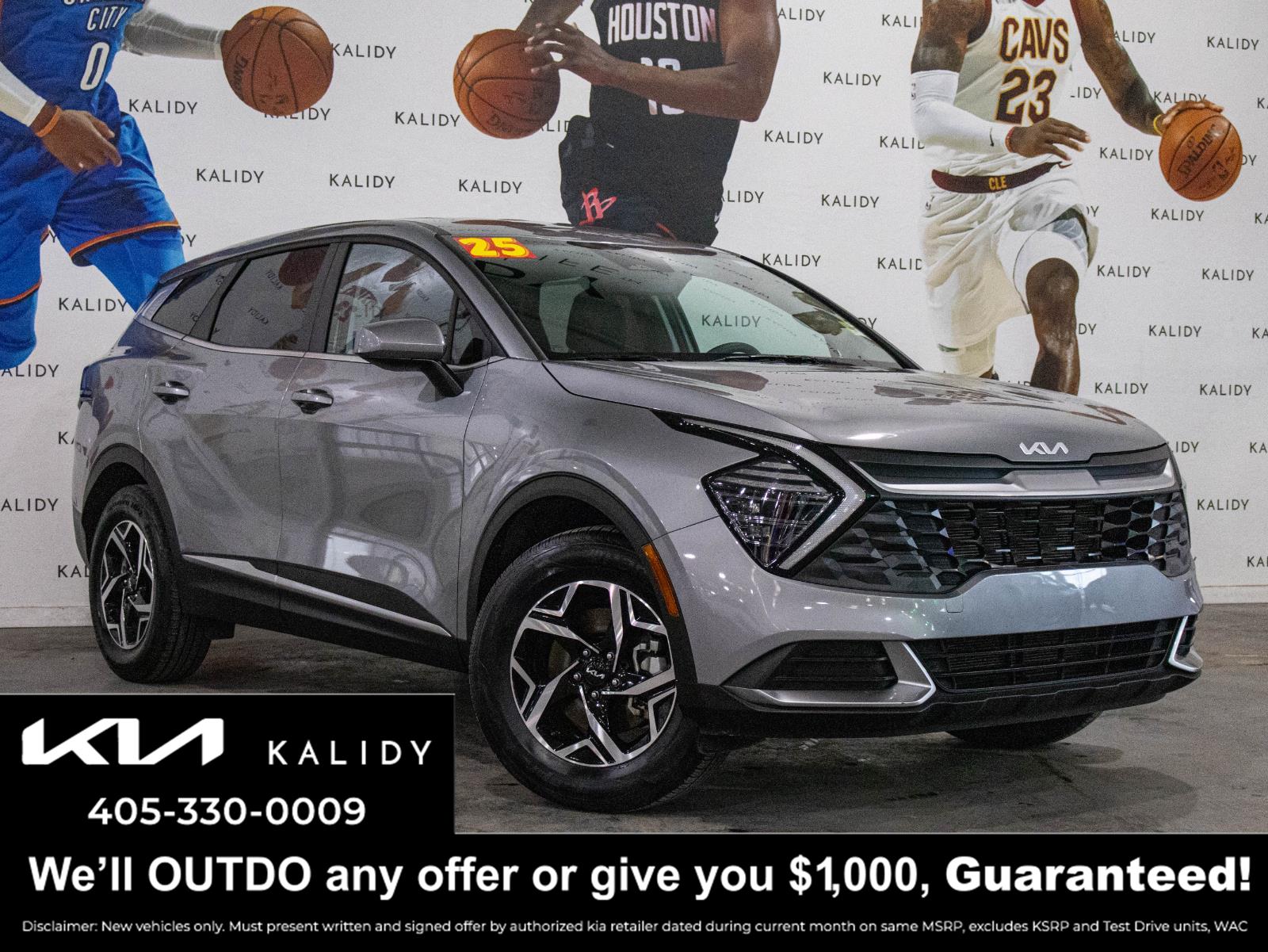 Steel Gray 2025 Kia Sportage LX AWD SUV / Crossover All-Wheel Drive Automatic