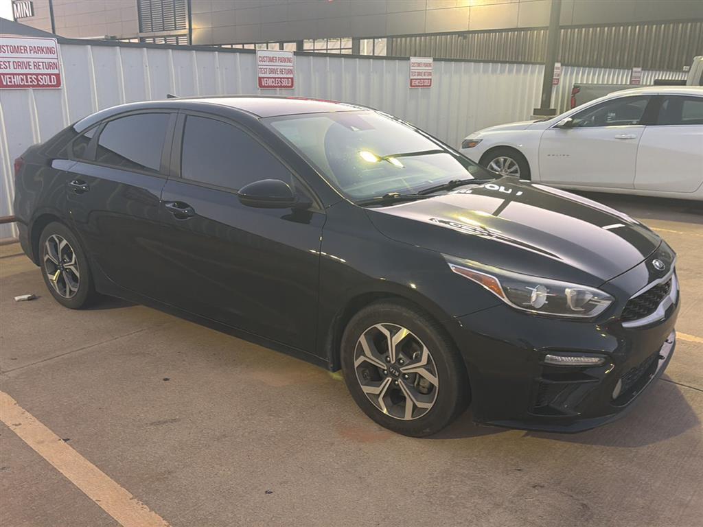 Aurora Black 2021 Kia Forte LXS FWD Sedan Front-Wheel Drive Continuously Variable Transmission