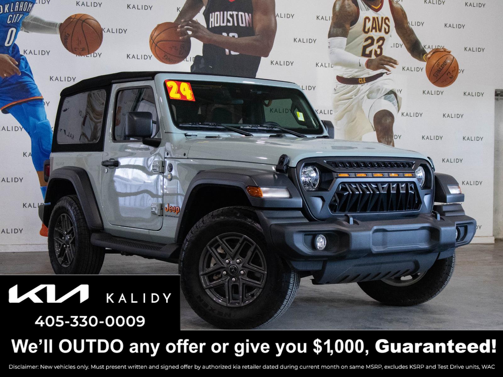 Earl Clearcoat 2024 Jeep Wrangler Sport S 2-Door 4WD SUV / Crossover Four-Wheel Drive 8-Speed Automatic