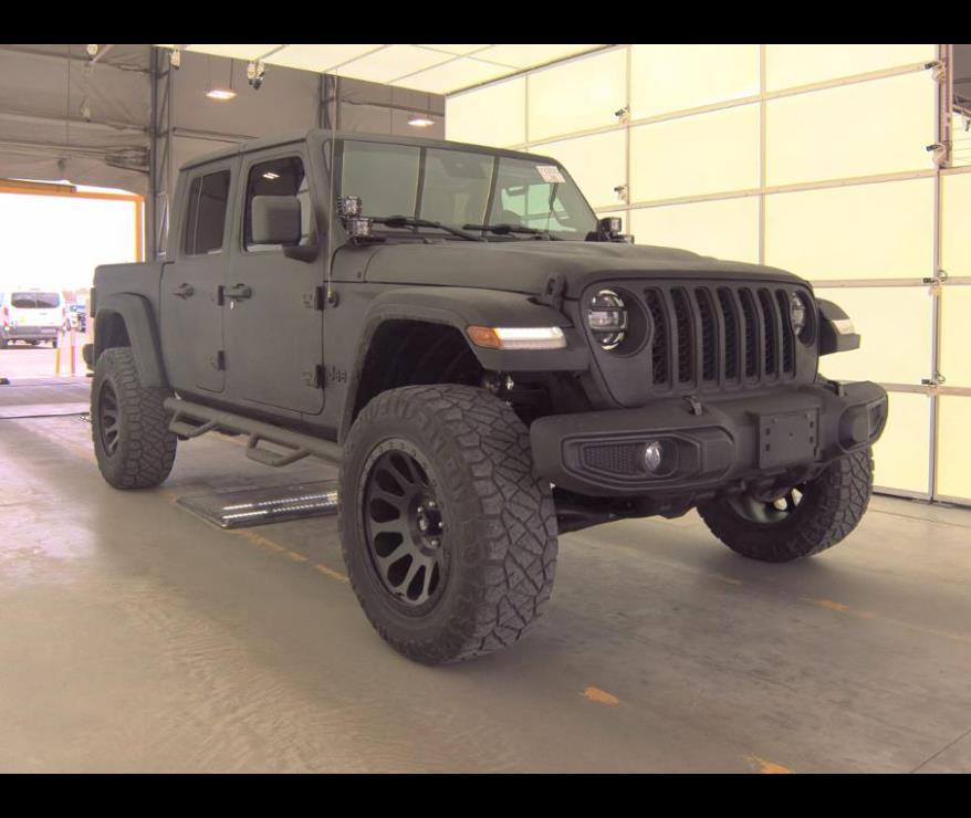 Black Clearcoat 2020 Jeep Gladiator Rubicon Crew Cab 4WD Pickup Truck Four-Wheel Drive 8-Speed Automatic