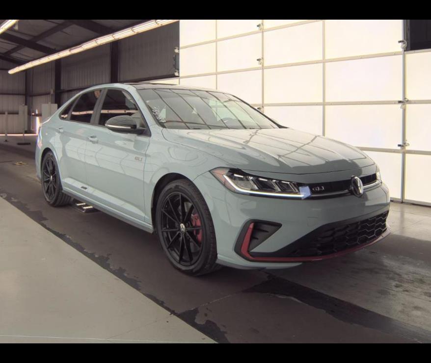 Monument Gray w/Deep Black Roof 2025 Volkswagen Jetta GLI Autobahn FWD Sedan Front-Wheel Drive Automatic