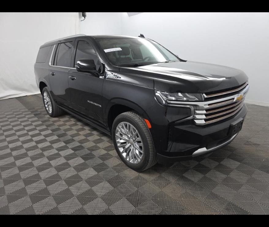 Black 2023 Chevrolet Suburban High Country 4WD SUV / Crossover Four-Wheel Drive Automatic