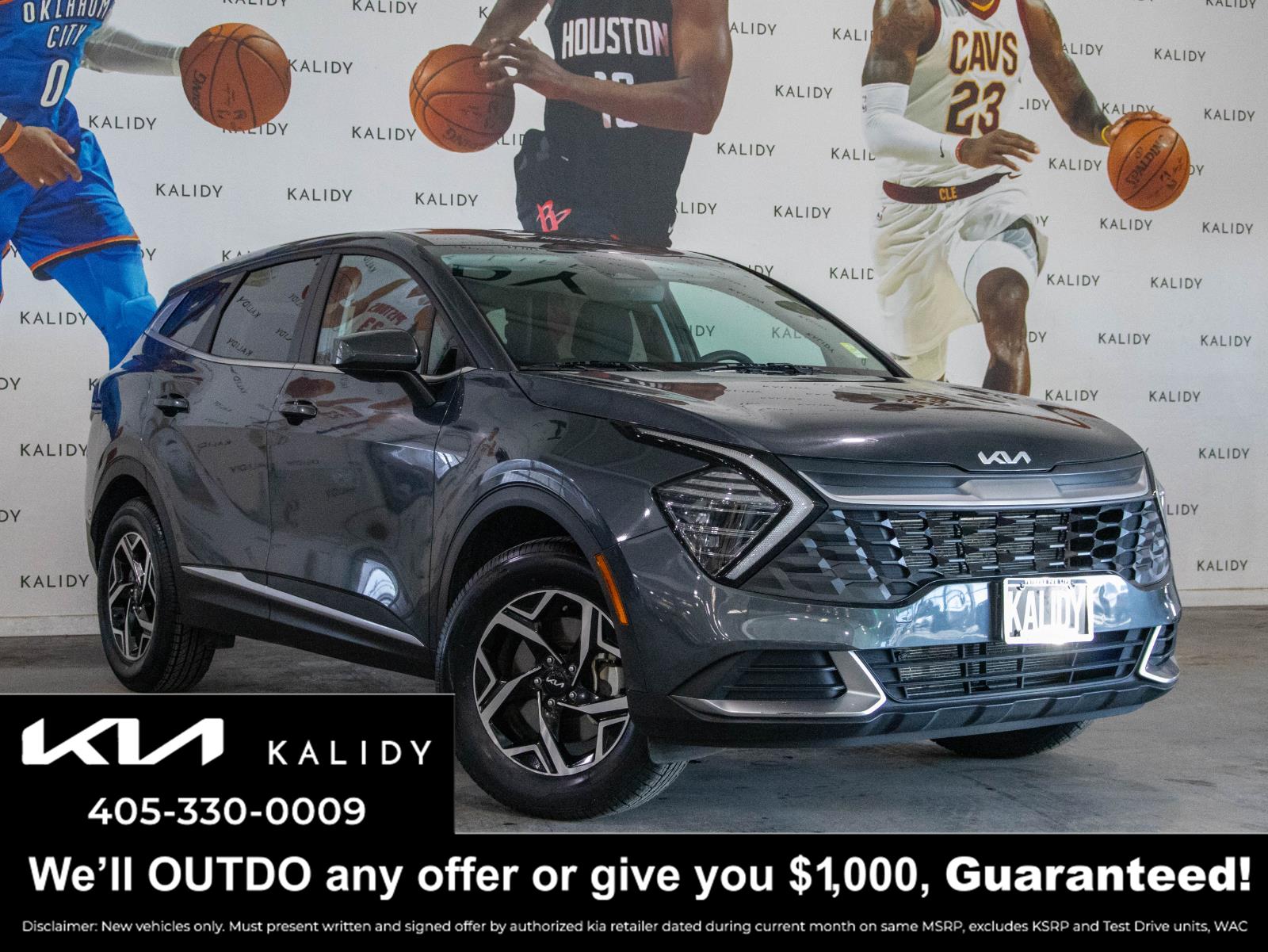 Gravity Gray 2025 Kia Sportage LX AWD SUV / Crossover All-Wheel Drive Automatic