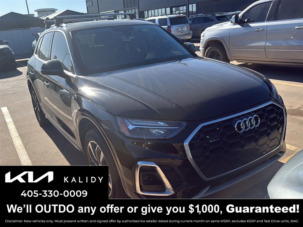 Mythos Black Metallic 2022 Audi Q5 quattro Premium S Line 45 TFSI SUV / Crossover All-Wheel Drive Automatic
