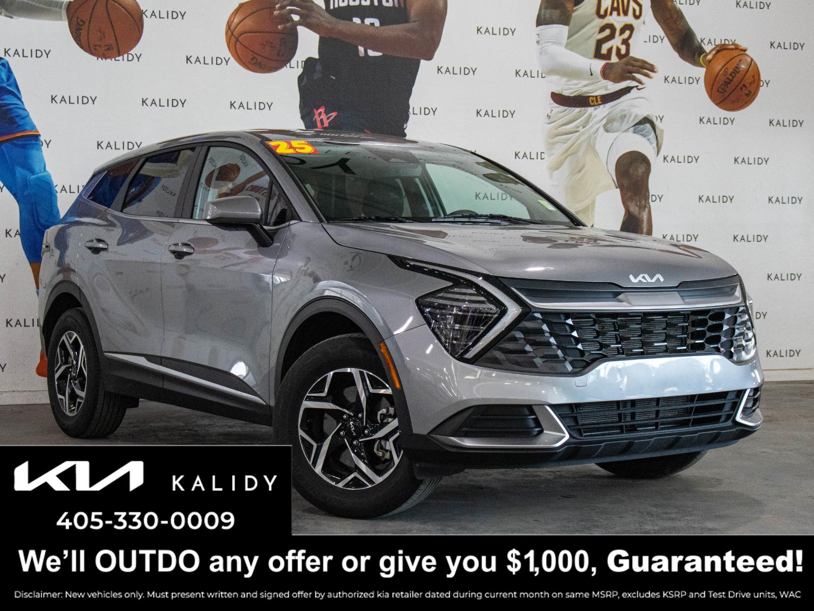 Steel Gray 2025 Kia Sportage LX AWD SUV / Crossover All-Wheel Drive Automatic