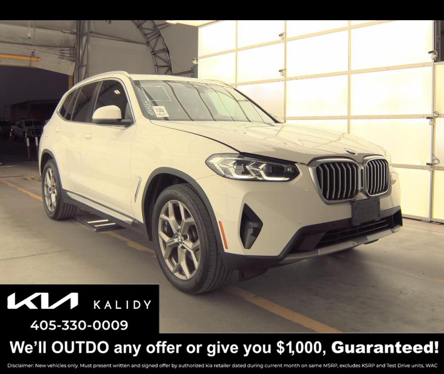 Alpine White 2024 BMW X3 sDrive30i RWD SUV / Crossover Rear-Wheel Drive Automatic