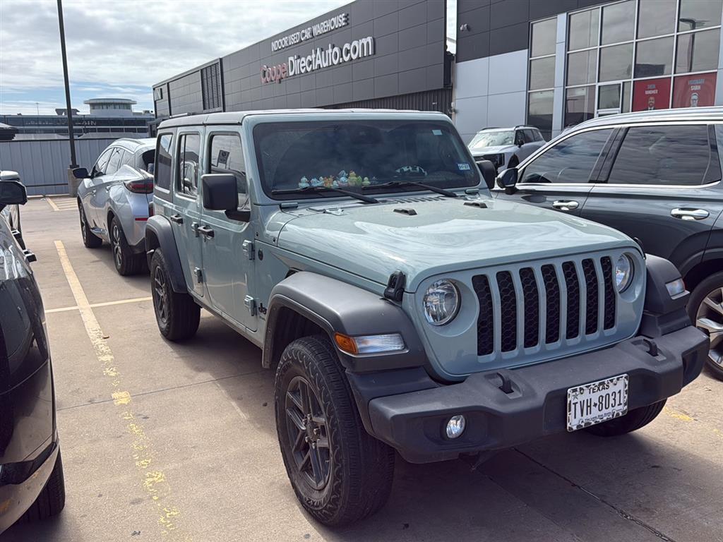 Earl Clearcoat 2024 Jeep Wrangler Sport S 4-Door 4WD SUV / Crossover Four-Wheel Drive 8-Speed Automatic
