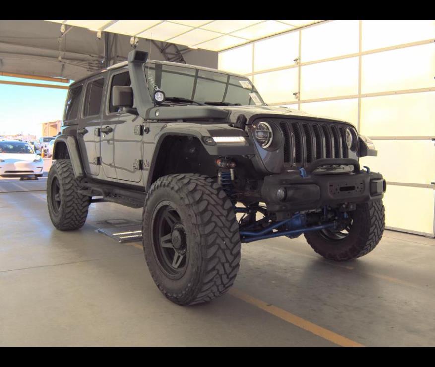 Gray (Granite Crystal Metallic Clearcoat) 2020 Jeep Wrangler Unlimited Rubicon 4WD SUV / Crossover Four-Wheel Drive 8-Speed Automatic