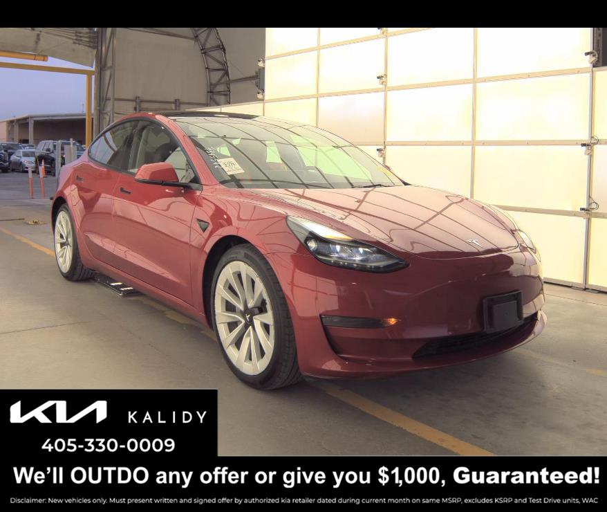 2023 Tesla Model 3 RWD Sedan Rear-Wheel Drive Automatic
