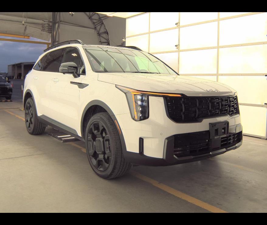 Glacial White Pearl 2025 Kia Sorento X-Line SX Prestige AWD SUV / Crossover All-Wheel Drive Automatic