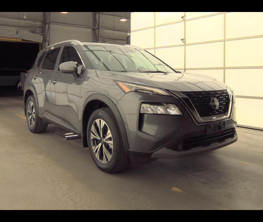 Gray (Gun Metallic) 2023 Nissan Rogue SV FWD SUV / Crossover Front-Wheel Drive Continuously Variable Transmission