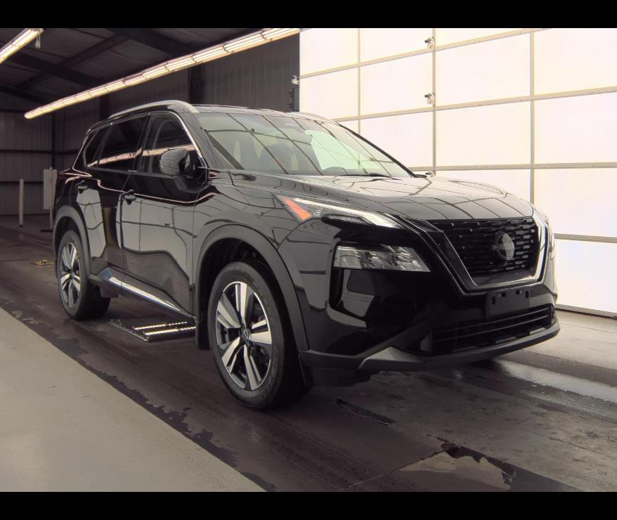 Super Black 2023 Nissan Rogue SL AWD SUV / Crossover All-Wheel Drive Continuously Variable Transmission