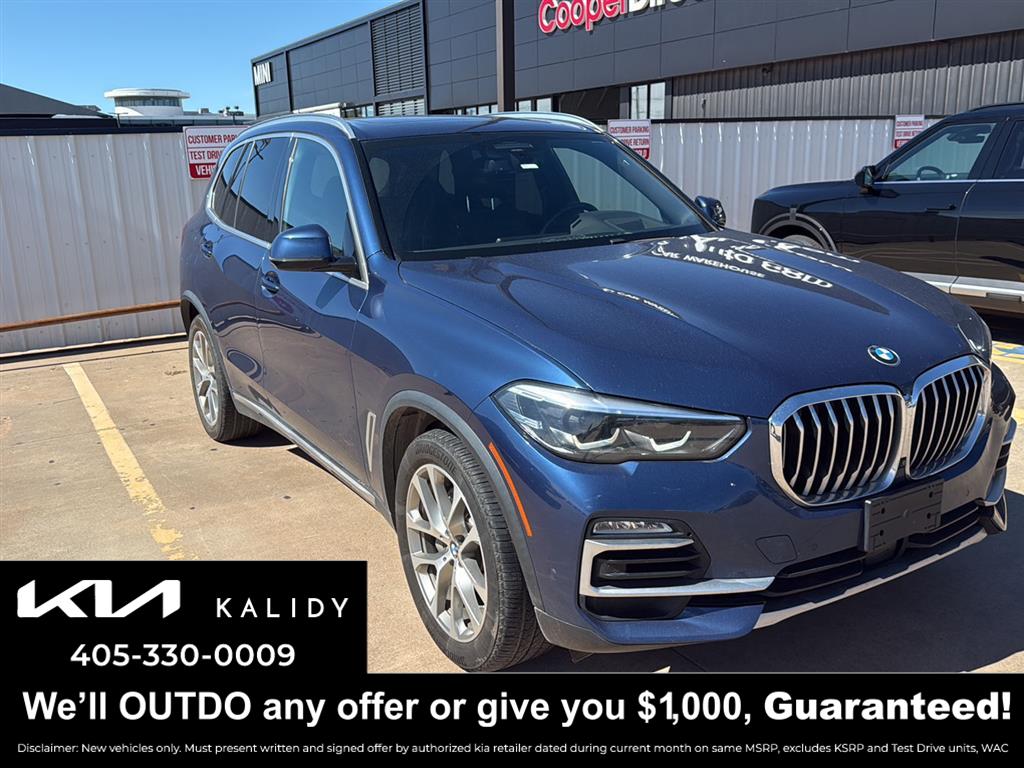 Phytonic Blue Metallic 2020 BMW X5 xDrive40i AWD SUV / Crossover All-Wheel Drive Automatic