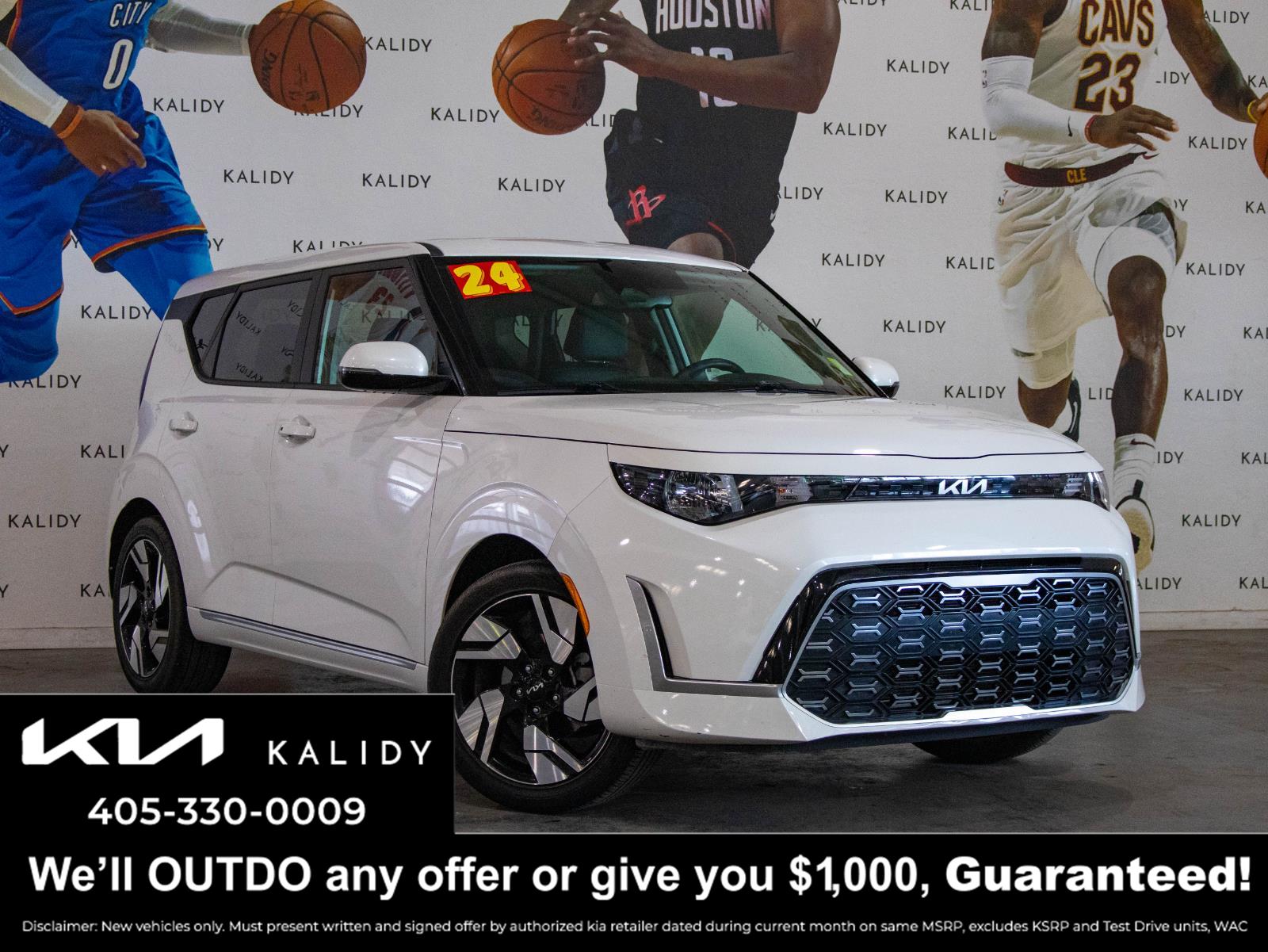 Snow White Pearl 2024 Kia Soul GT-Line FWD SUV / Crossover Front-Wheel Drive Continuously Variable Transmission