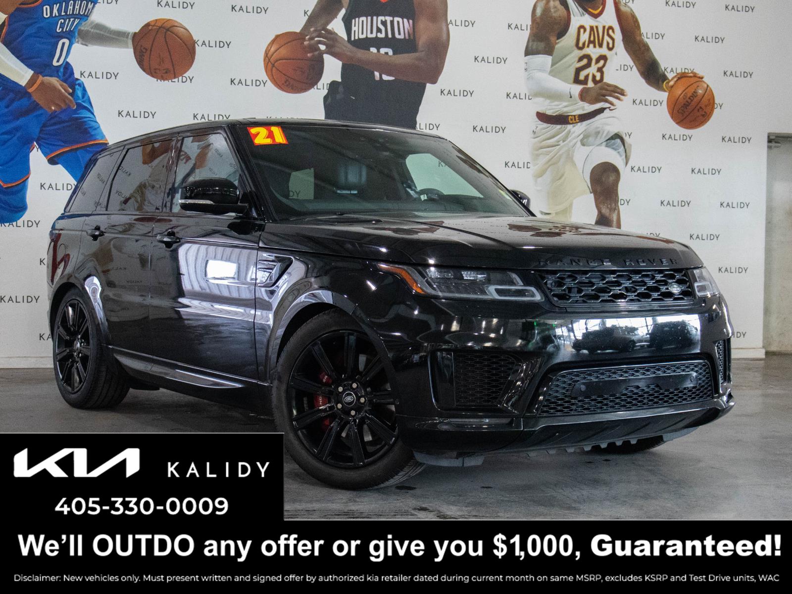 Santorini Black Metallic 2021 Land Rover Range Rover Sport HST AWD SUV / Crossover All-Wheel Drive Automatic