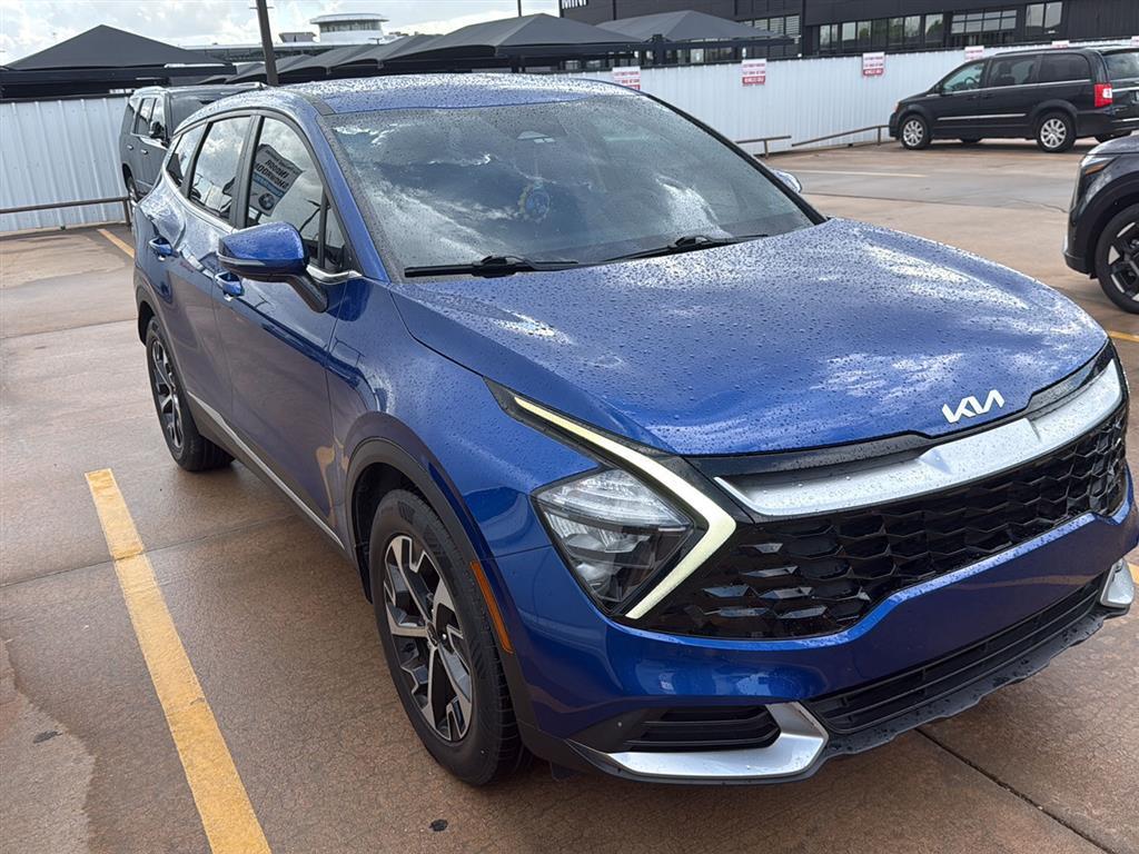 Sapphire Blue 2023 Kia Sportage EX FWD SUV / Crossover Front-Wheel Drive Automatic