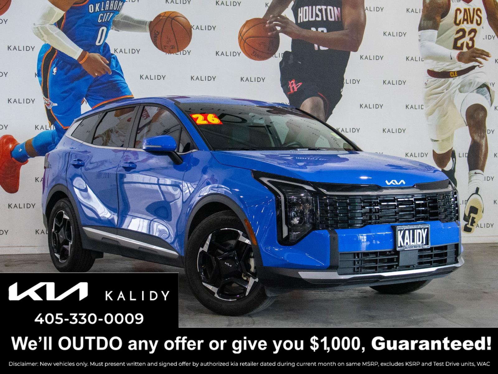 Nebular Blue 2026 Kia Sportage EX FWD SUV / Crossover Front-Wheel Drive Automatic