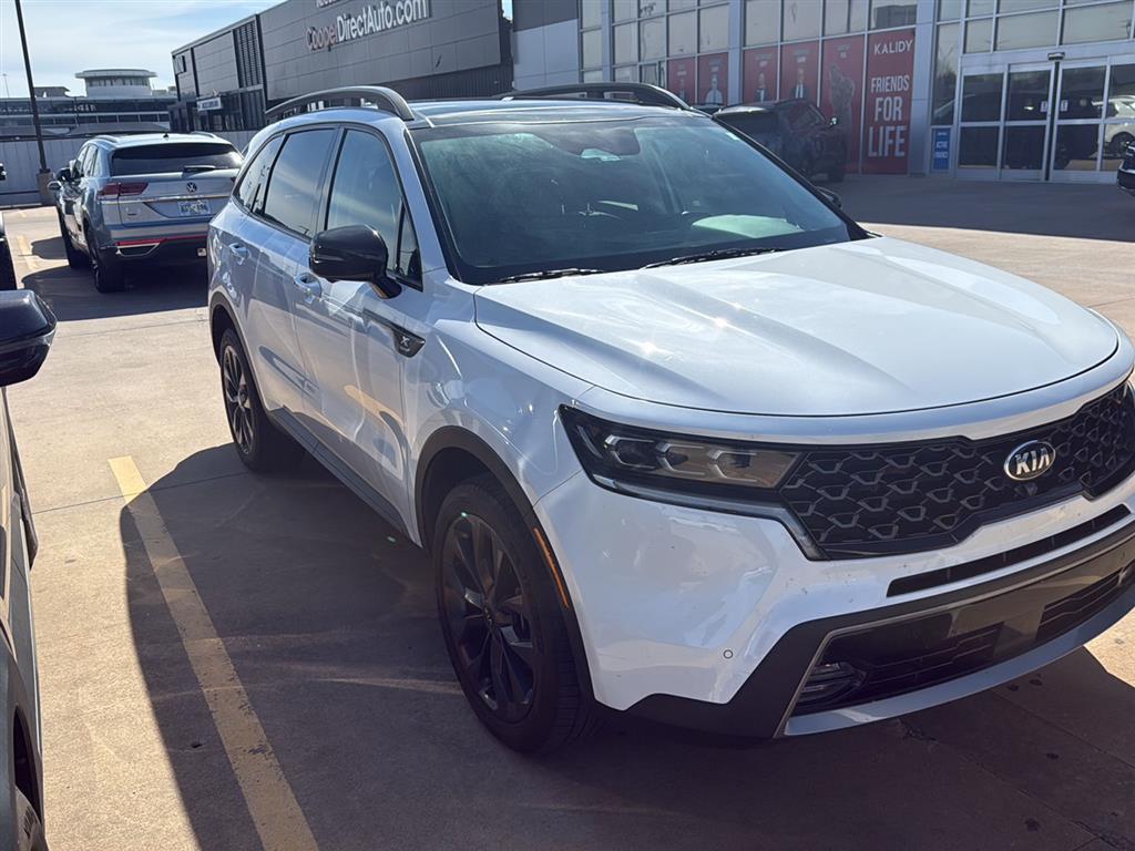 Glacial White Pearl 2021 Kia Sorento SX Prestige X-Line AWD SUV / Crossover All-Wheel Drive Automatic