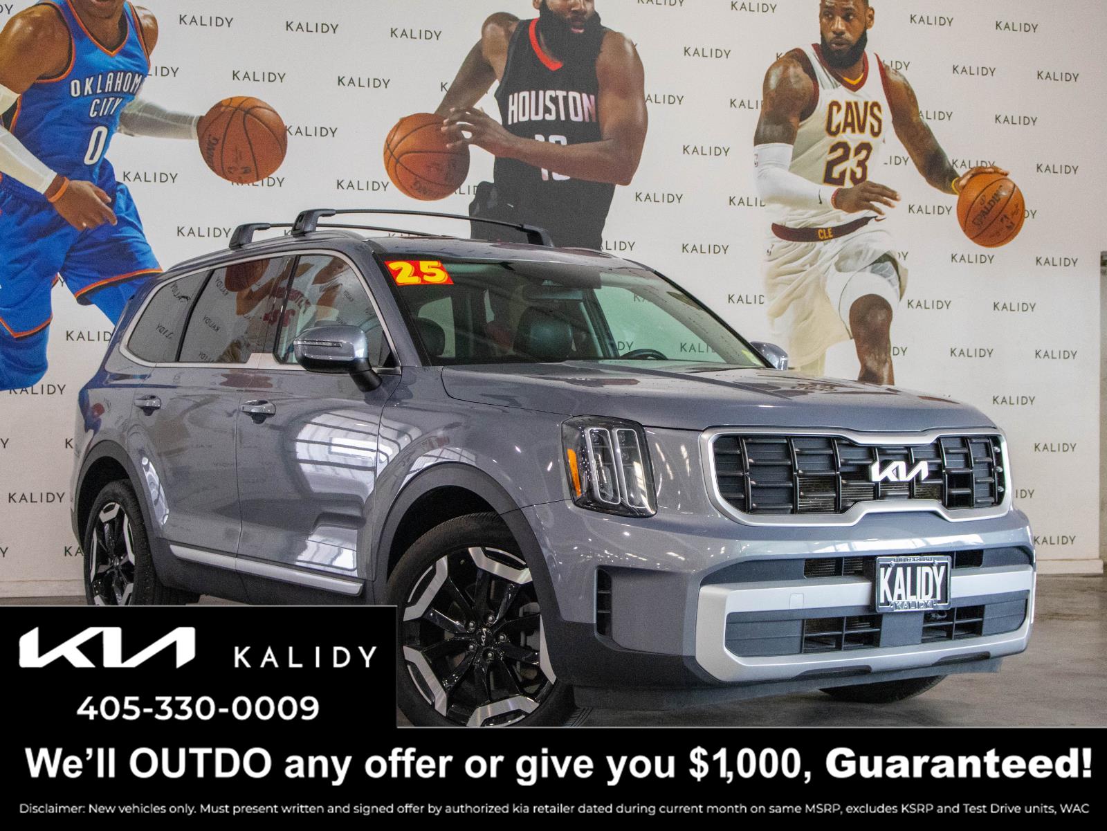 Everlasting Silver 2025 Kia Telluride S AWD SUV / Crossover All-Wheel Drive Automatic