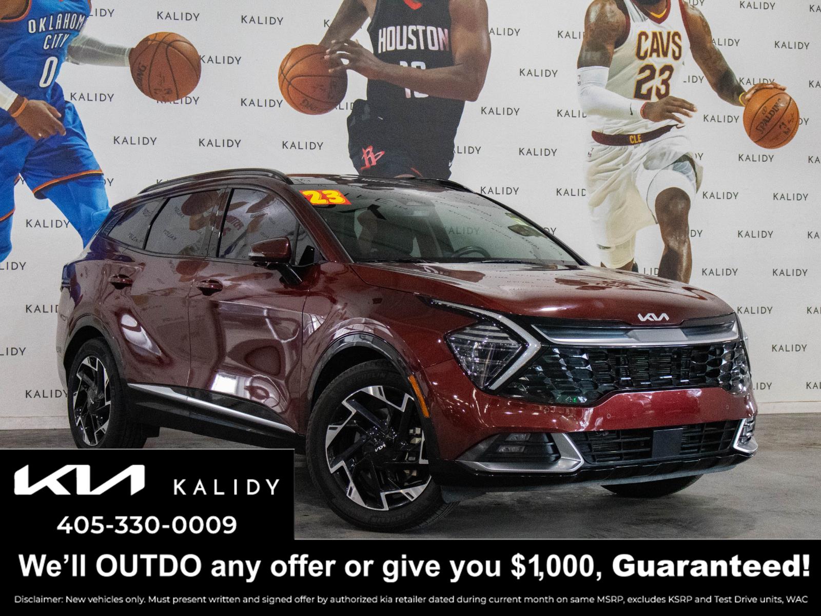 Dawning Red 2023 Kia Sportage SX Prestige FWD SUV / Crossover Front-Wheel Drive Automatic