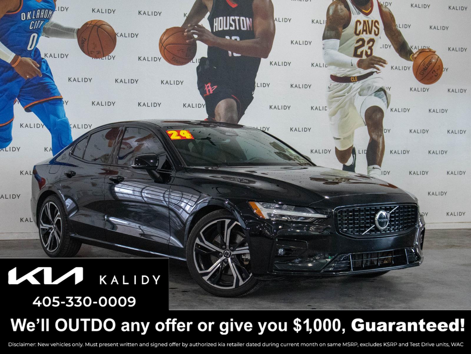 Onyx Black Metallic 2024 Volvo S60 B5 Core Dark Theme FWD Sedan Front-Wheel Drive Automatic