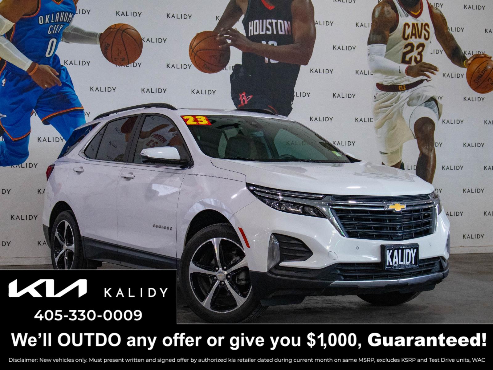 Summit White 2023 Chevrolet Equinox LT FWD with 1LT SUV / Crossover Front-Wheel Drive 6-Speed Automatic Overdrive