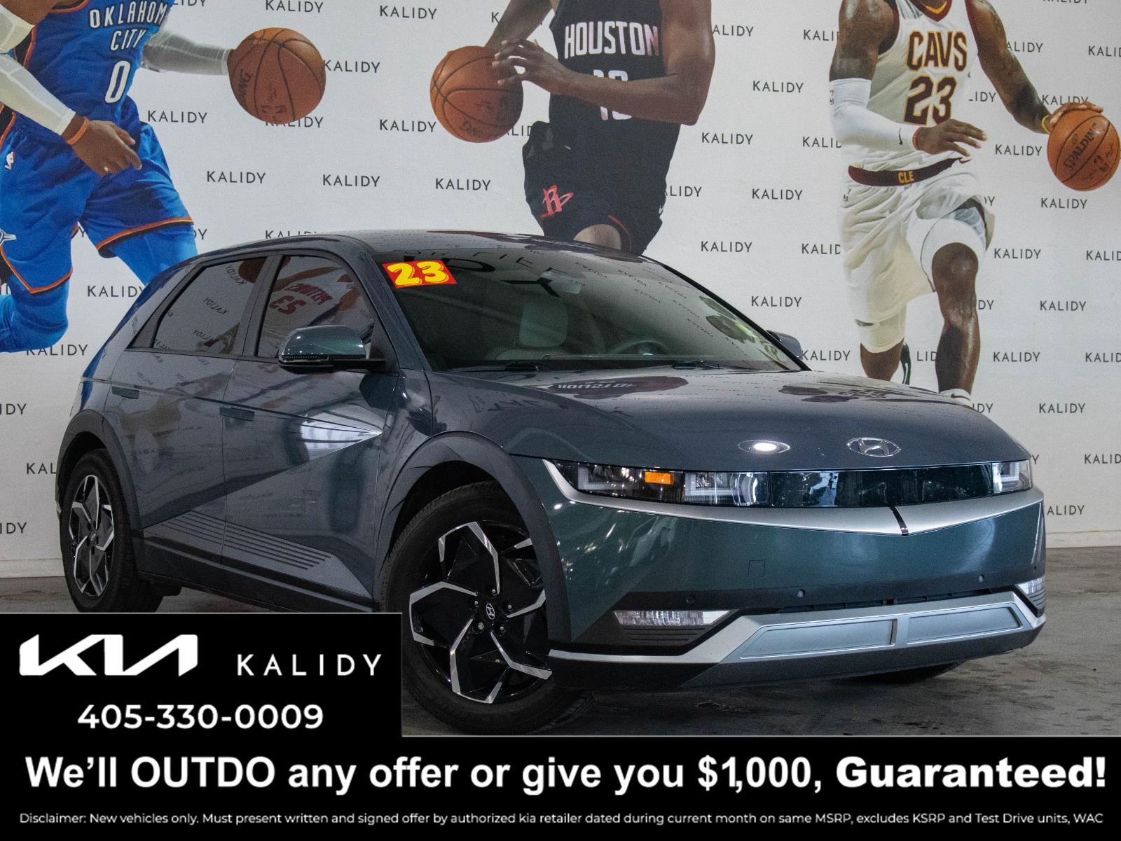 Digital Teal 2023 Hyundai Ioniq 5 SEL RWD SUV / Crossover Rear-Wheel Drive Automatic