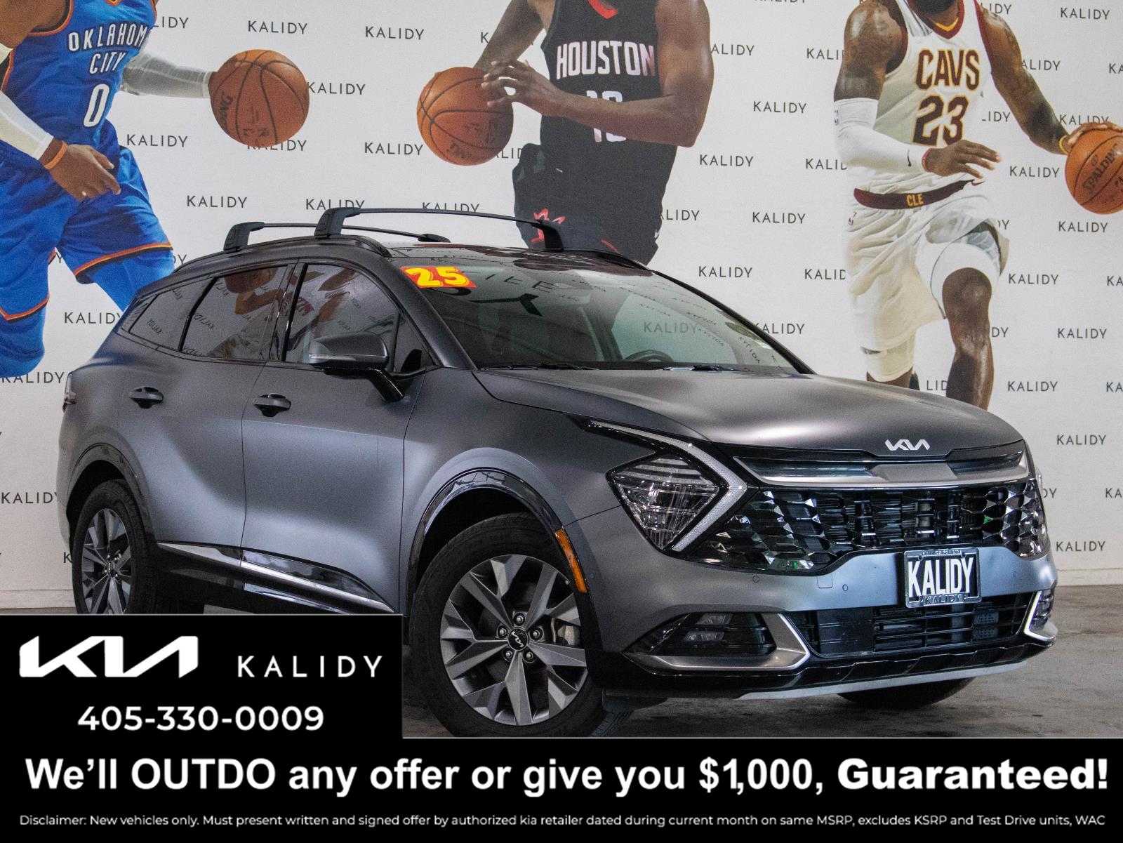 Shadow Matte Gray 2025 Kia Sportage Hybrid SX-Prestige AWD SUV / Crossover All-Wheel Drive Automatic