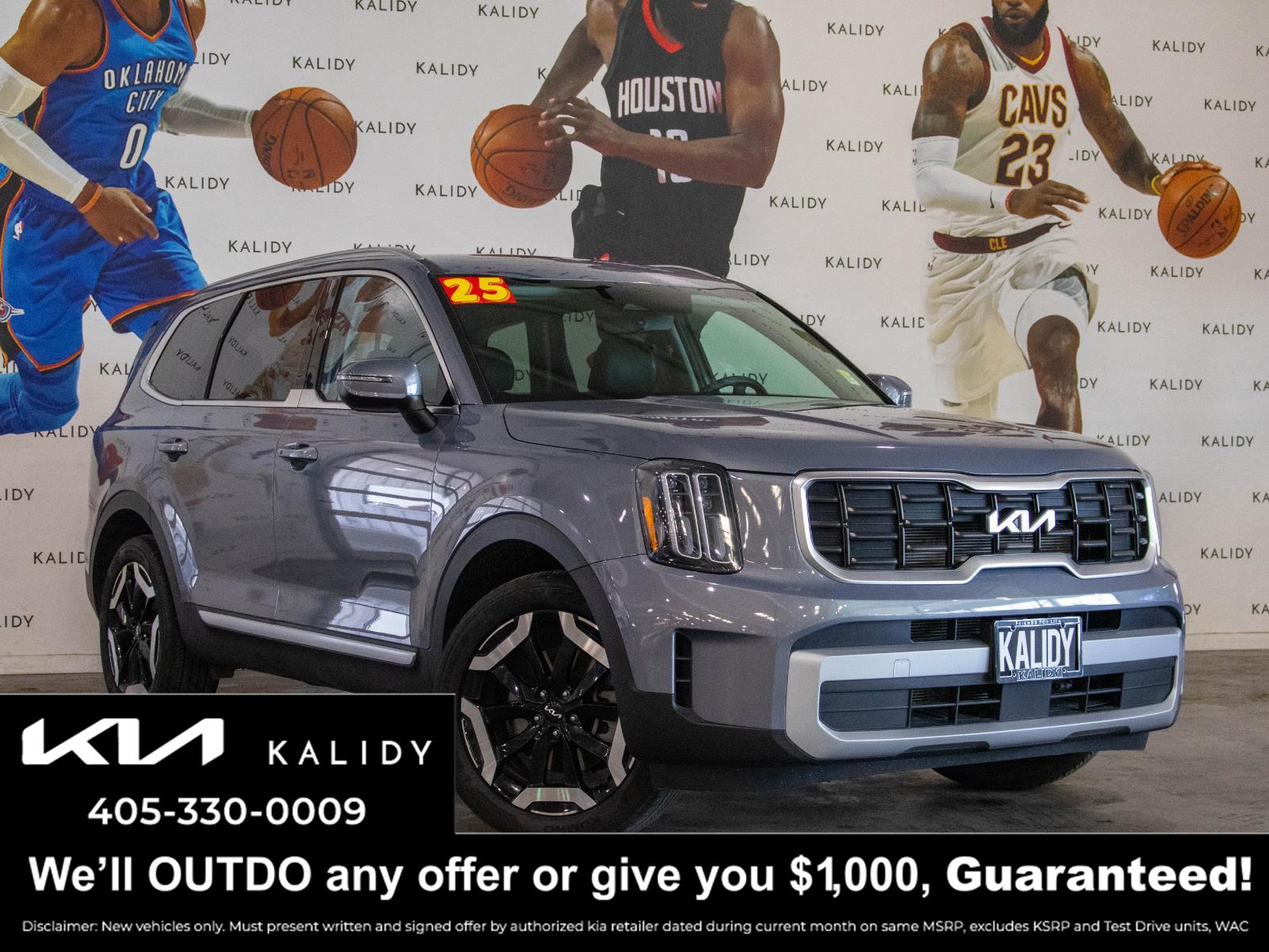 Everlasting Silver 2025 Kia Telluride S FWD SUV / Crossover Front-Wheel Drive Automatic