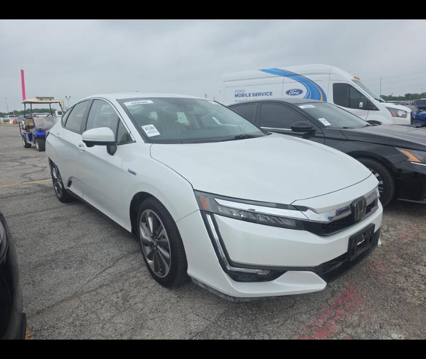 Platinum White Pearl 2018 Honda Clarity Hybrid Plug-In FWD Sedan Front-Wheel Drive Continuously Variable Transmission