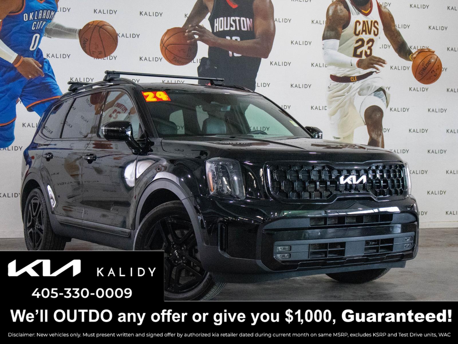Ebony Black 2024 Kia Telluride SX-Prestige X-Line AWD SUV / Crossover All-Wheel Drive Automatic