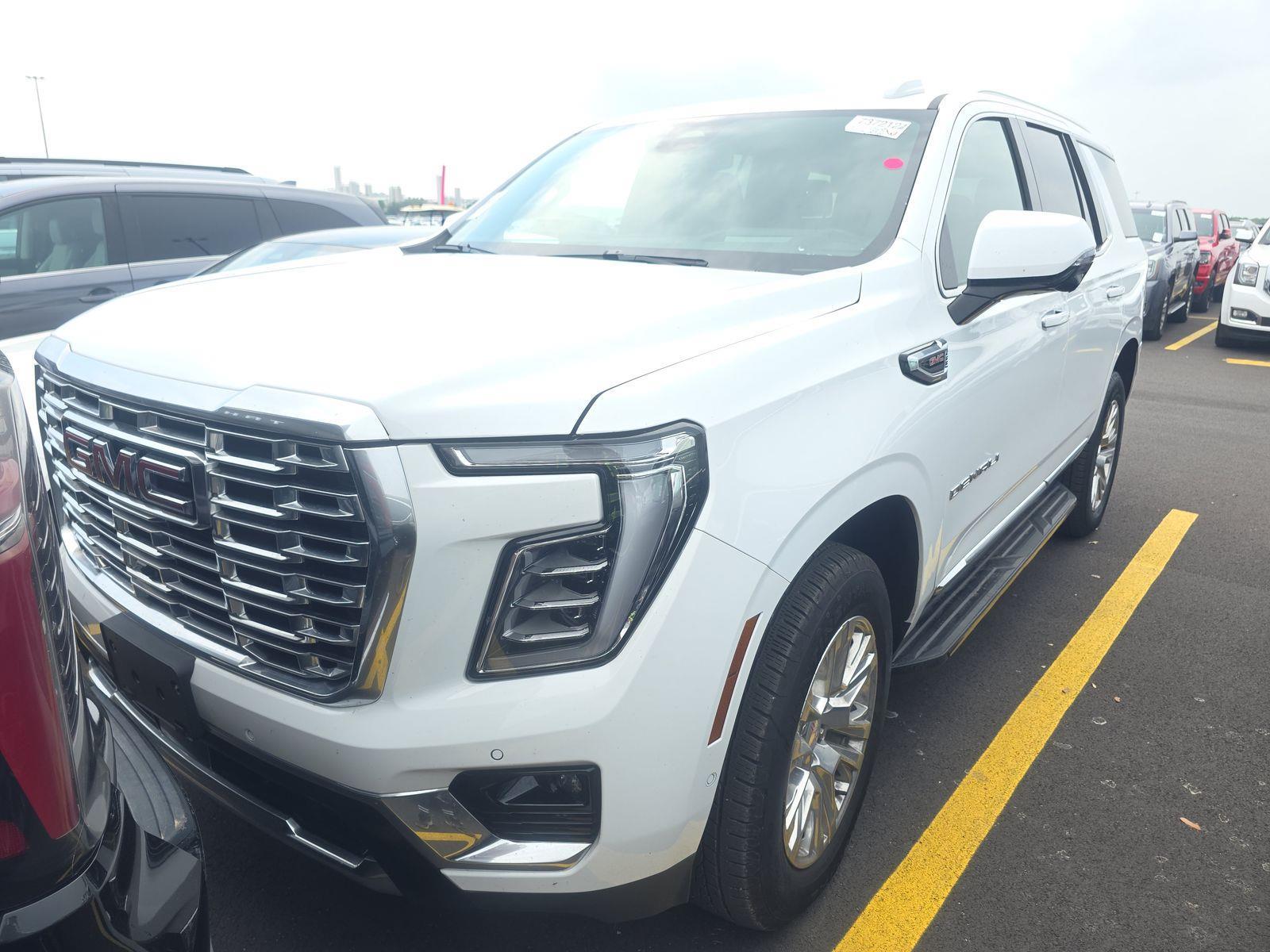 Summit White 2025 GMC Yukon Denali 4WD SUV / Crossover Four-Wheel Drive Automatic