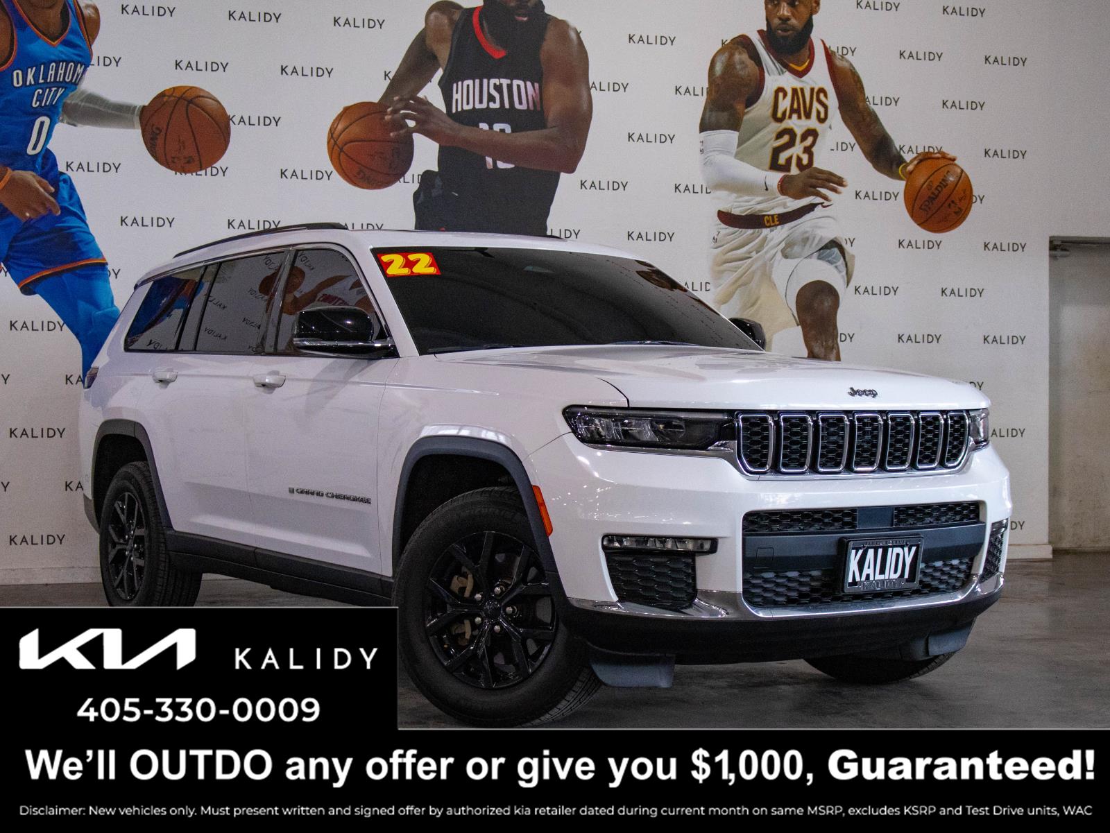 Bright White Clearcoat 2022 Jeep Grand Cherokee L Limited 4WD SUV / Crossover Four-Wheel Drive 8-Speed Automatic