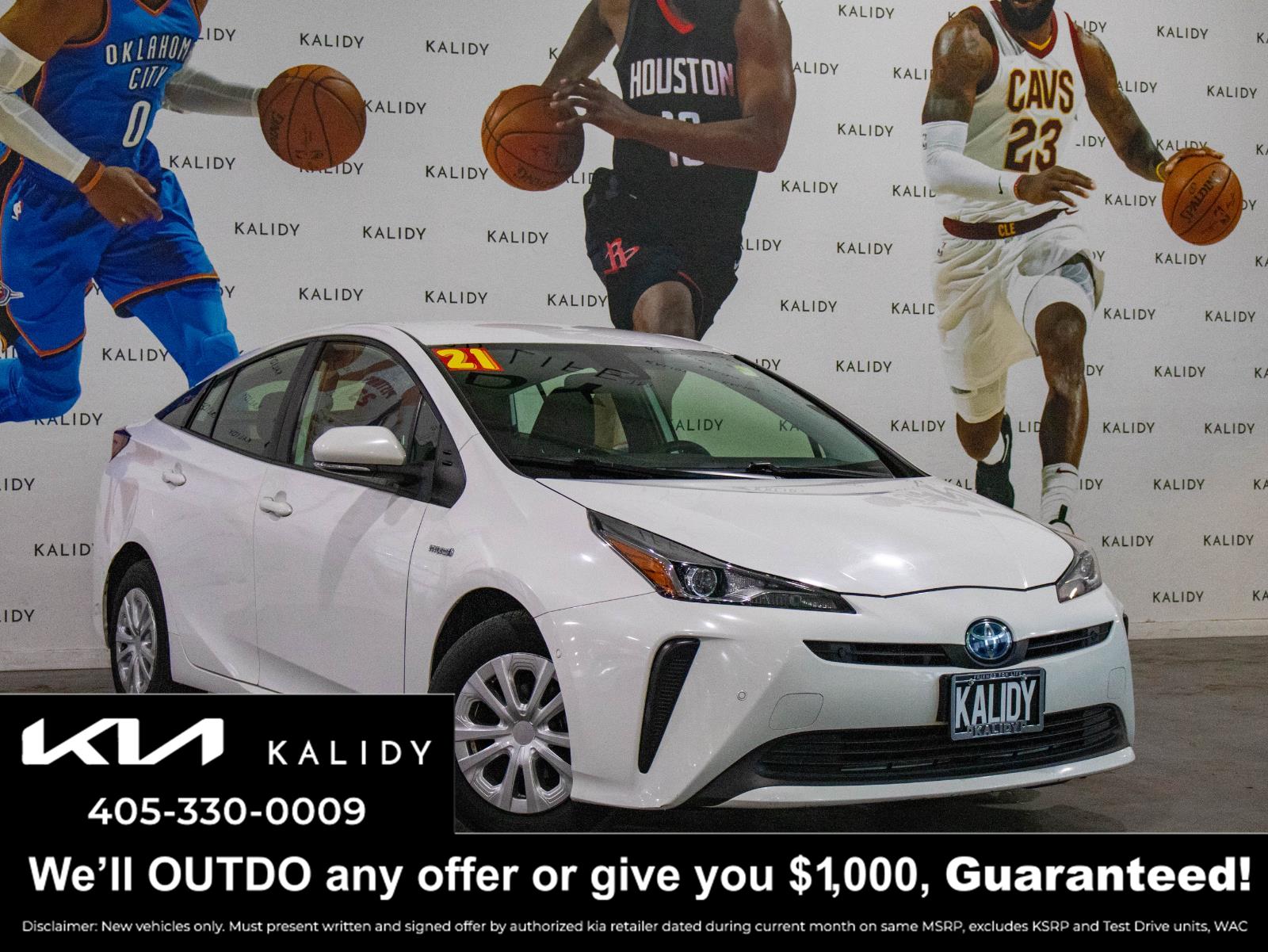  2021 Toyota Prius Hatchback Front-Wheel Drive Continuously Variable Transmission