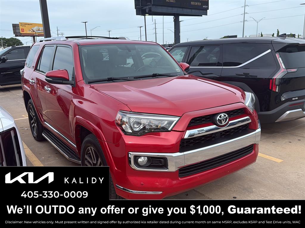 2016 Toyota 4Runner SR5 Premium 4WD SUV / Crossover Four-Wheel Drive Automatic