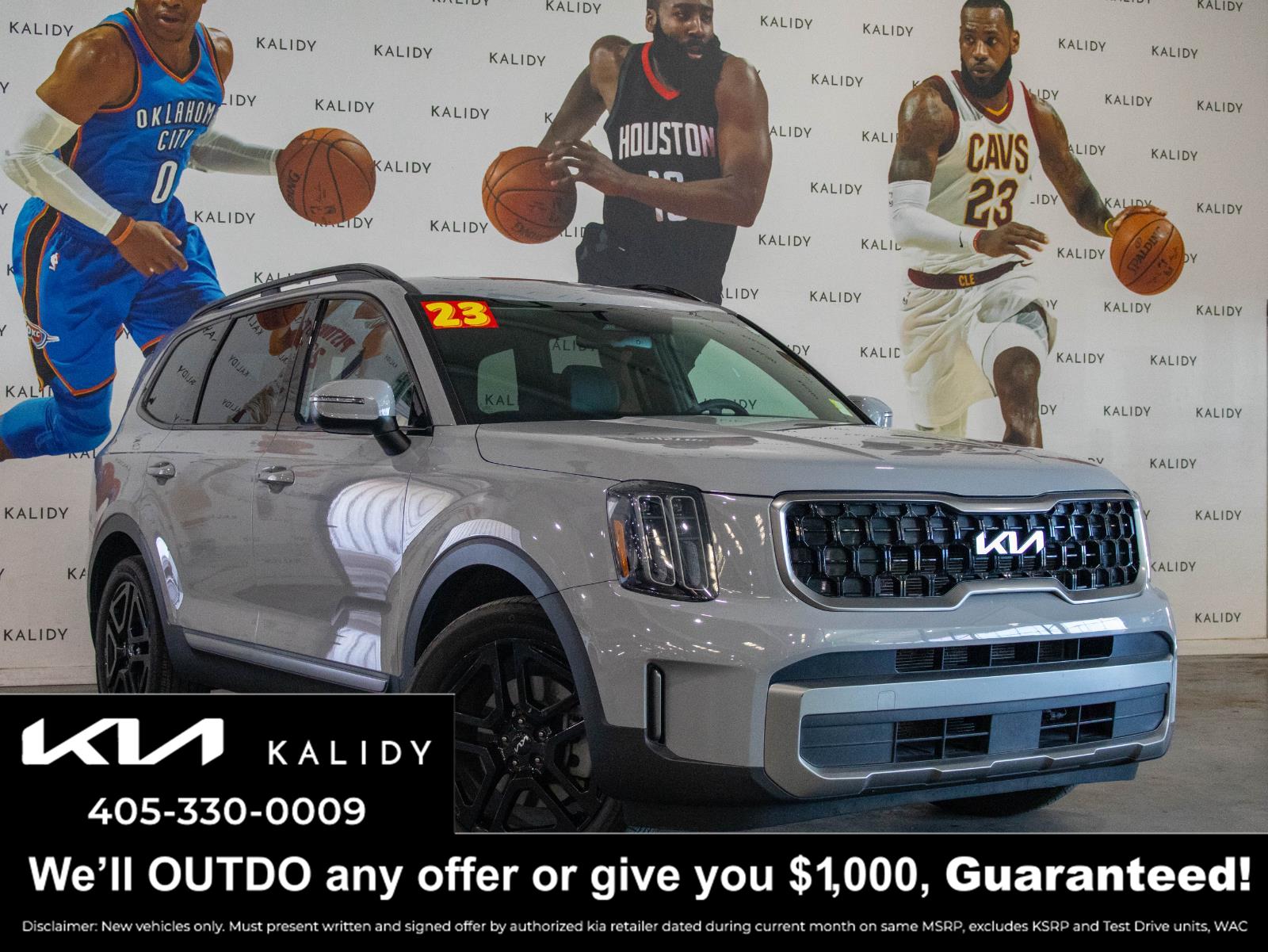 Wolf Gray 2023 Kia Telluride EX X-Line AWD SUV / Crossover All-Wheel Drive Automatic