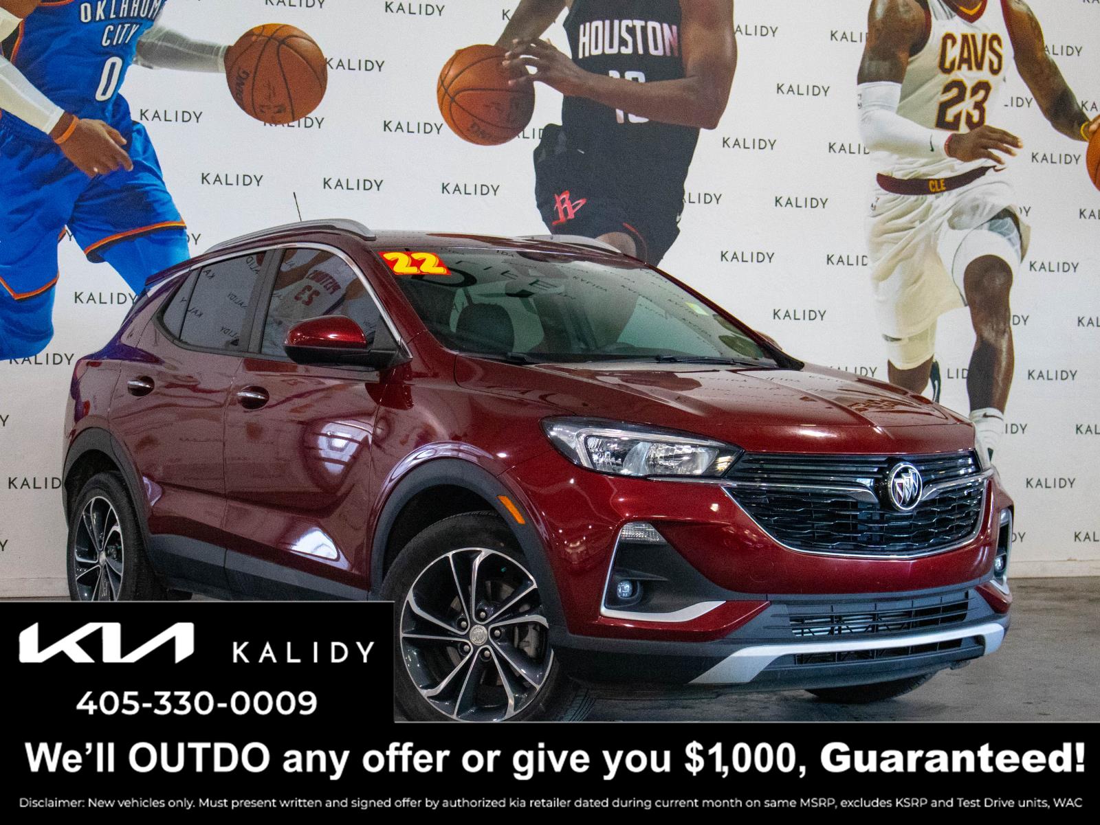 Cinnabar Metallic 2022 Buick Encore GX Select FWD SUV / Crossover Front-Wheel Drive Continuously Variable Transmission