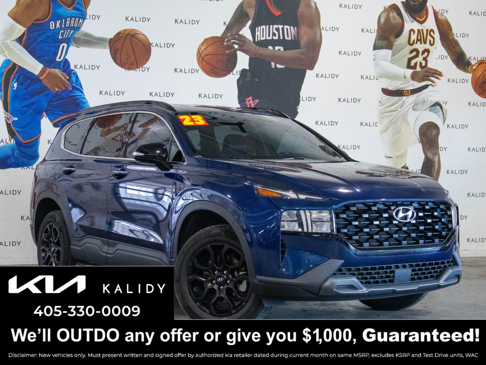 Blue (Stormy Sea) 2023 Hyundai Santa Fe XRT AWD SUV / Crossover All-Wheel Drive Automatic