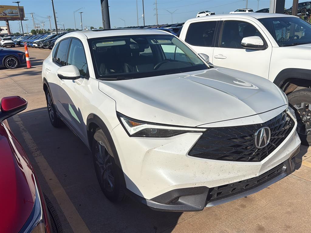 Platinum White Pearl 2025 Acura ADX FWD SUV / Crossover Front-Wheel Drive Continuously Variable Transmission