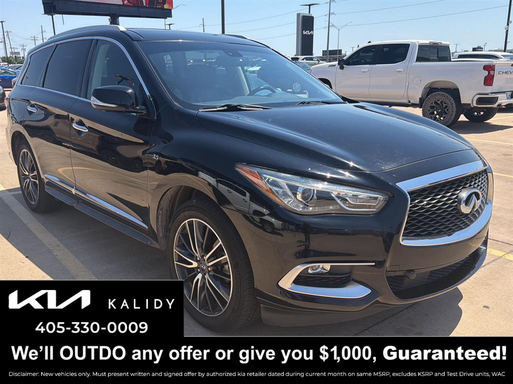 Black Obsidian 2016 INFINITI QX60 AWD SUV / Crossover All-Wheel Drive Continuously Variable Transmission