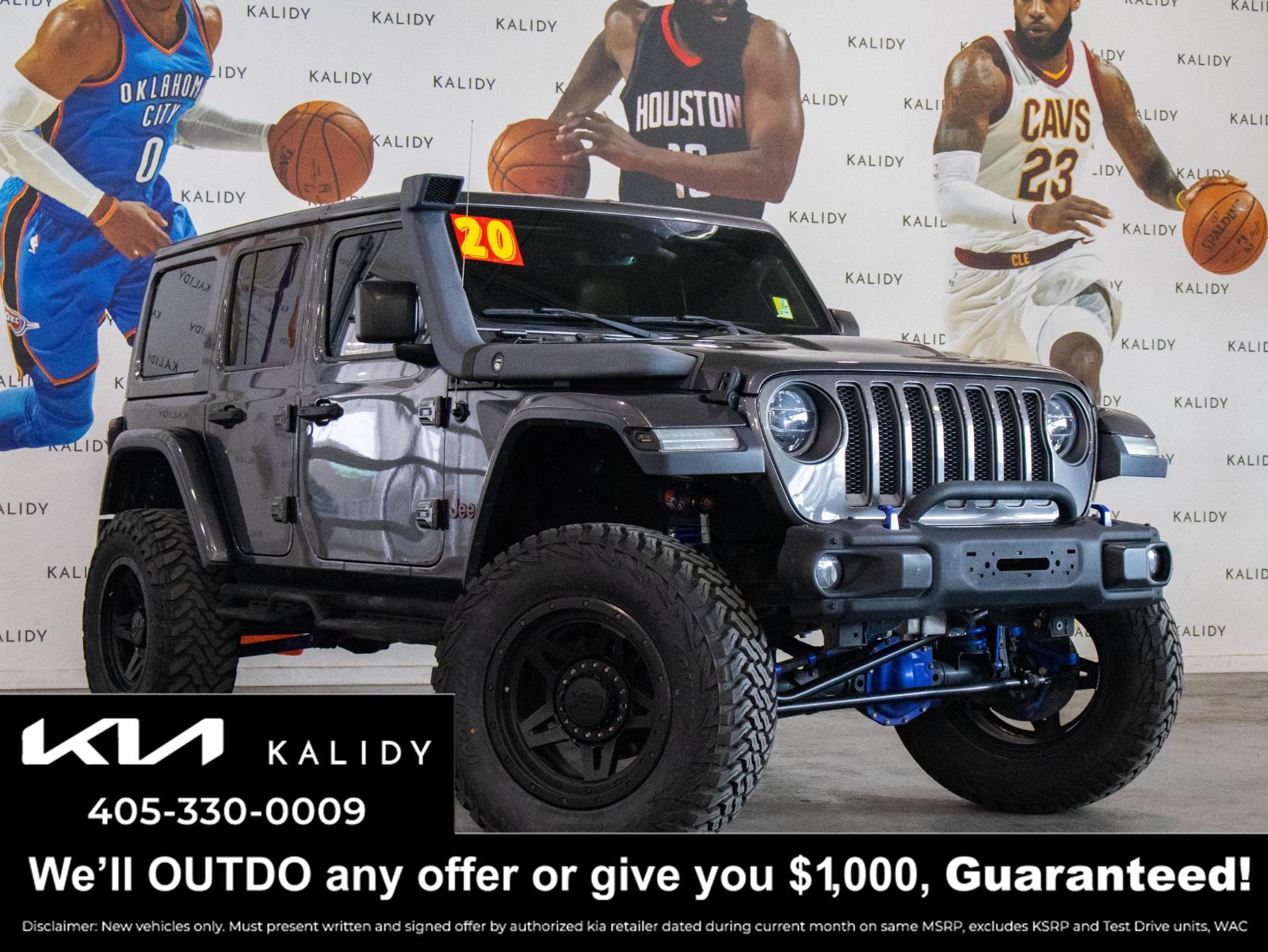Gray (Granite Crystal Metallic Clearcoat) 2020 Jeep Wrangler SUV / Crossover Four-Wheel Drive 8-Speed Automatic
