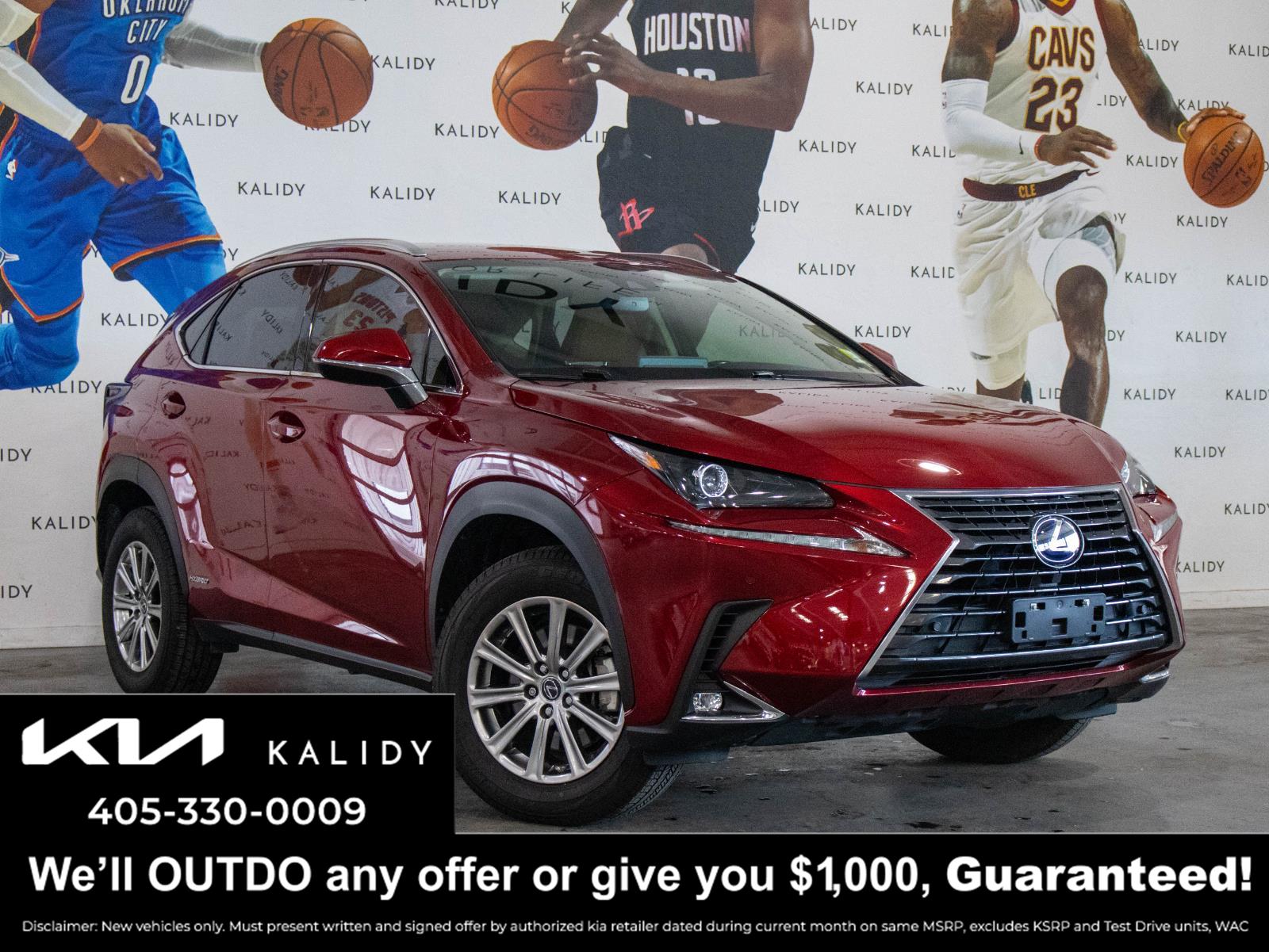 Matador Red Mica 2021 Lexus NX Hybrid 300h AWD SUV / Crossover All-Wheel Drive Continuously Variable Transmission