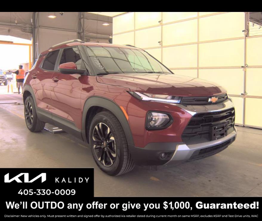 Scarlet Red Metallic 2021 Chevrolet Trailblazer LT FWD SUV / Crossover Front-Wheel Drive Continuously Variable Transmission