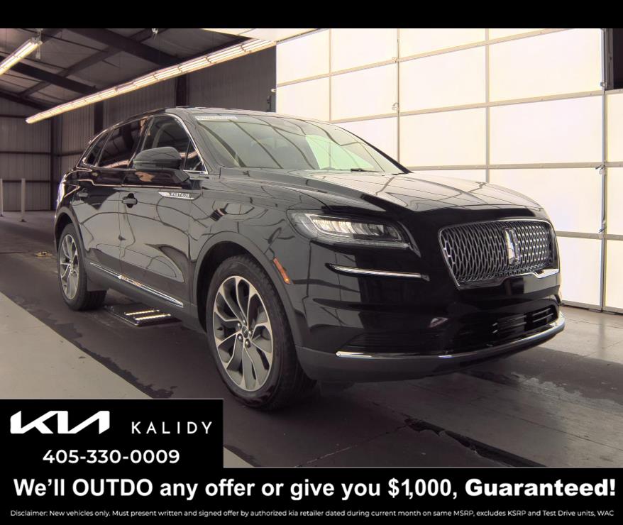 Infinite Black Metallic Clearcoat 2022 Lincoln Nautilus Reserve AWD SUV / Crossover All-Wheel Drive 8-Speed Automatic