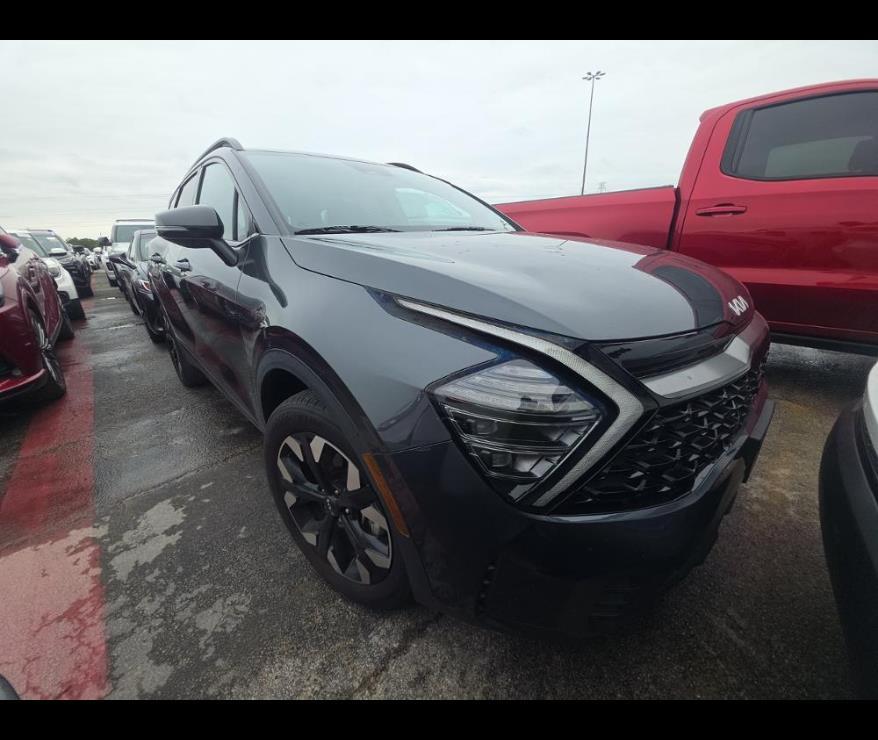 Gravity Gray 2024 Kia Sportage X-Line AWD SUV / Crossover All-Wheel Drive Automatic